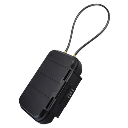 Outdoor Waterproof Beach Password Box Swimming Pool Cell Phone Keys Safe Deposit Box(Black) by buy2fix