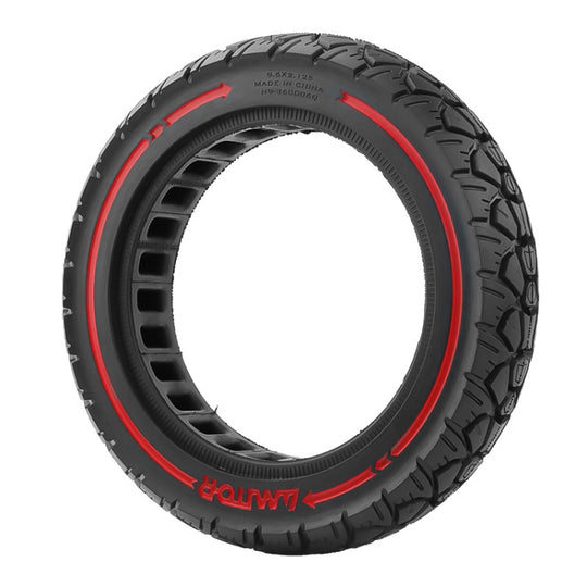 AIMITE 9.5 x 2.125 / 36 Card 9.5 inch Electric Scooter 230 x 50 Universal Off-Road Tire(Red Line)