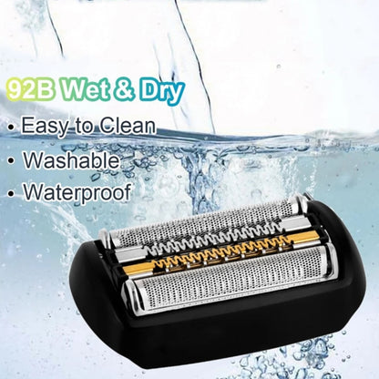 For Braun  Series 9 Electric Shaver Replacement Blade Gold Foil Style 92B With Text - Shavers Parts by buy2fix | Online Shopping UK | buy2fix