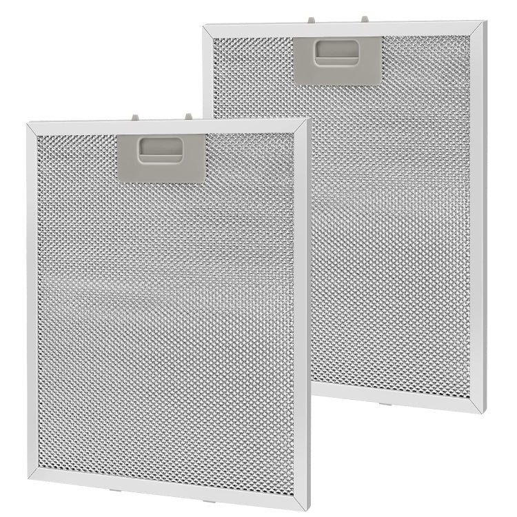 2pcs 10.2 x 12.5 Inch Range Hood Filter 5-Layer Aluminum Mesh Hood Grease Filter by buy2fix