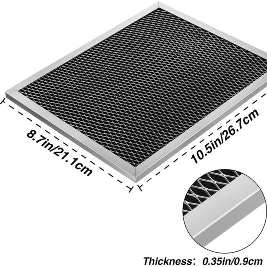 For Broan Kenmore Maytag 97007696 Range Hood Filter Aluminum Charcoal Grease Filter 10.5 X 8.7 Inch - Range Hood Parts by buy2fix | Online Shopping UK | buy2fix