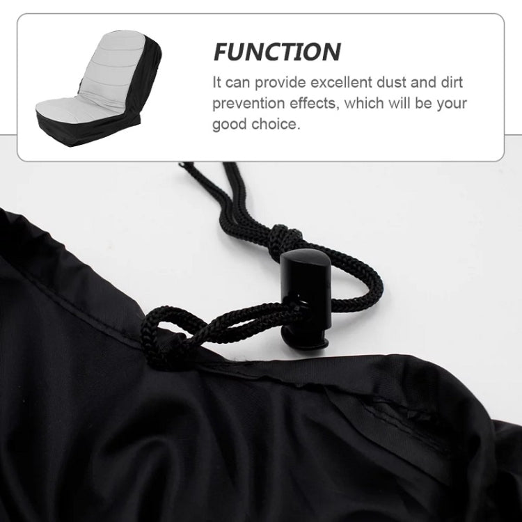 11 Inch Heavy-Duty Agricultural Vehicle Lawn Mower Seat Dust Cover by buy2fix