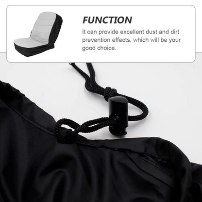 11 Inch Heavy-Duty Agricultural Vehicle Lawn Mower Seat Dust Cover by buy2fix