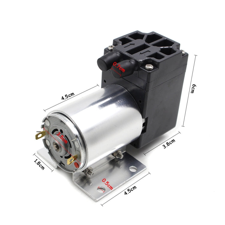 12V 5L/Min 65-120kpa Negative Pressure Vacuum Pump With Stand(Z512-604-3000N) - Others by buy2fix | Online Shopping UK | buy2fix