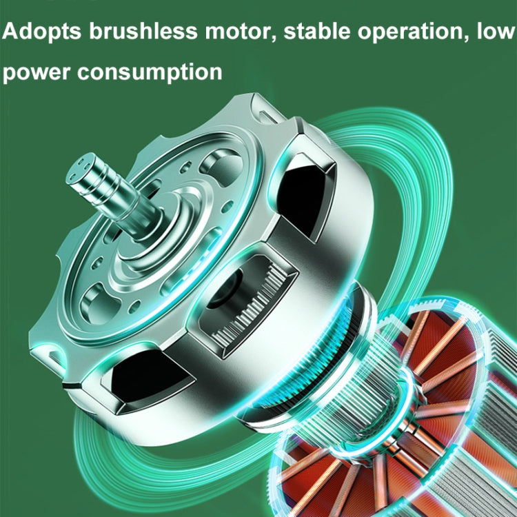 Night Light Desktop Folding Fan Outdoor Camping Hanging Mini Fan, Color: Green Basic by buy2fix