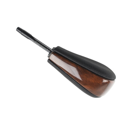 For BMW E Chassis Gear Lever Head, Universal For Left And Right Driving, Style: X1 1/3 Series Z4 Flat Head Walnut by buy2fix