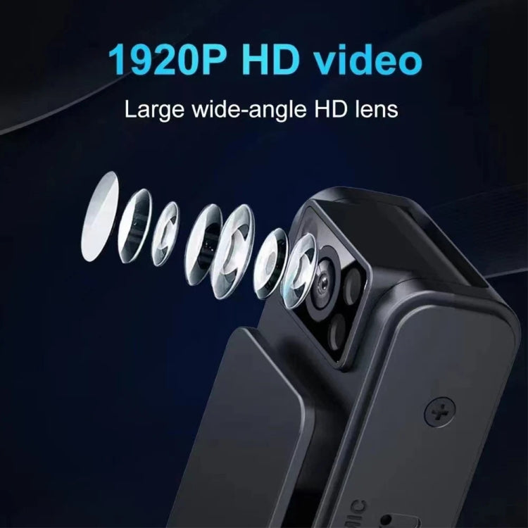 L8 With 32G Memory Card 1080P Video Recorder 130 Degree Wide Angle Lens Camera With Back Clip Infrared Night Vision by buy2fix