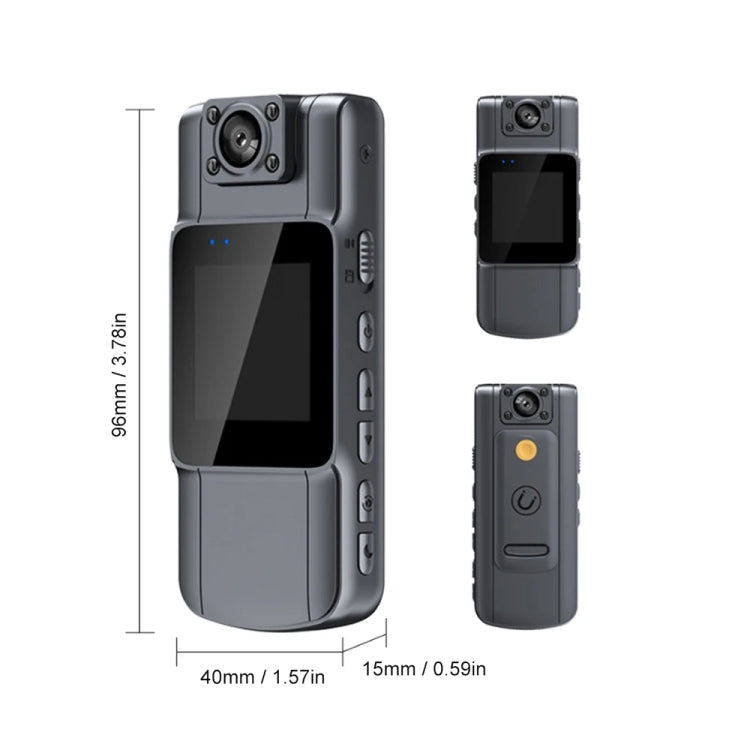 L11 1080P 1.54 Inch IPS Screen Mini Body Camera Night Vision Digital Video Recorder Sports DV by buy2fix