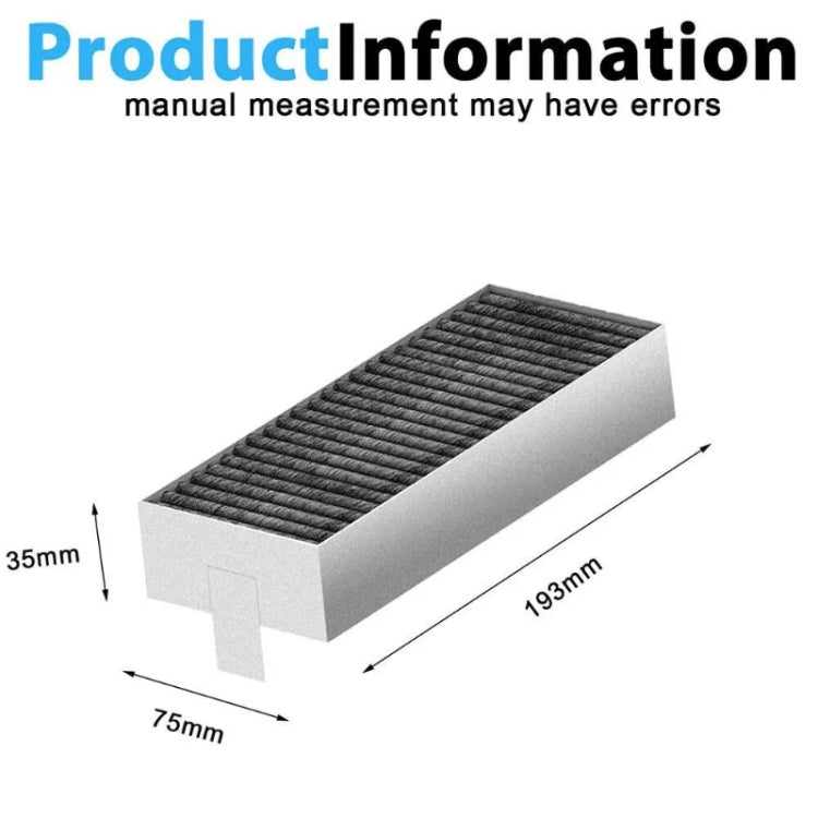 For Siemens HZ9VRCRO Bosch HEZ9VRUDO 17004796 Range Hood Filter Replacement Parts - Range Hood Parts by buy2fix | Online Shopping UK | buy2fix