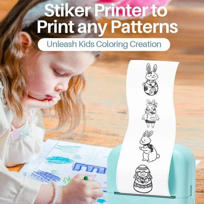 Phomemo M02X Inkless Pocket Printer Bluetooth Thermal Portable Sticker Maker Machine(White) - Photo Printers by Huawei | Online Shopping UK | buy2fix