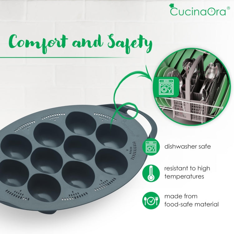 10-in-1 Egg Cooker For Thermomix TM5 TM6 TM31  Multifunction Pot Steamer Tray - Food Disposer Parts by buy2fix | Online Shopping UK | buy2fix