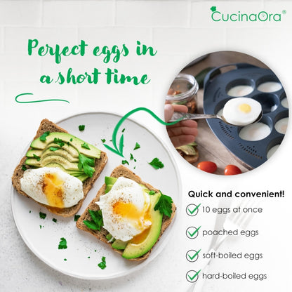 10-in-1 Egg Cooker For Thermomix TM5 TM6 TM31  Multifunction Pot Steamer Tray - Food Disposer Parts by buy2fix | Online Shopping UK | buy2fix
