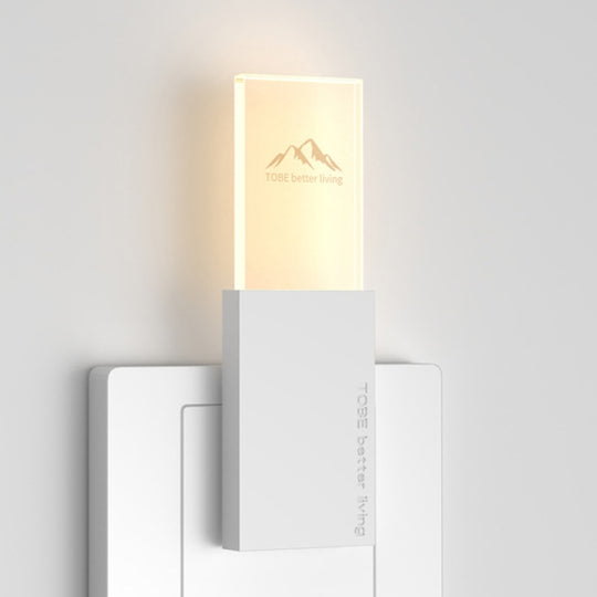 Smart Wall Lamp Night Lights Mini Home Insect Repellent Mouse Repeller(White)