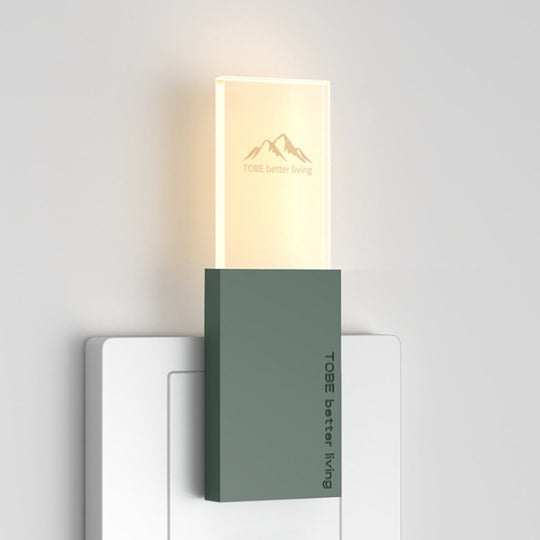 Smart Wall Lamp Night Lights Mini Home Insect Repellent Mouse Repeller(Green)