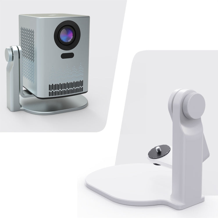 Projector 360 Degree Rotating Bracket Projection Flip Stand(White) - Accessories & Parts by buy2fix | Online Shopping UK | buy2fix