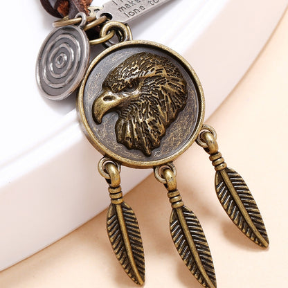 Eagle Retro Personality Pendant Simple Car Keychain Accessories by buy2fix
