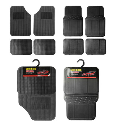 4pcs/Set Car PVC Anti-slip Waterproof Durable Floor Mats(Square) by buy2fix