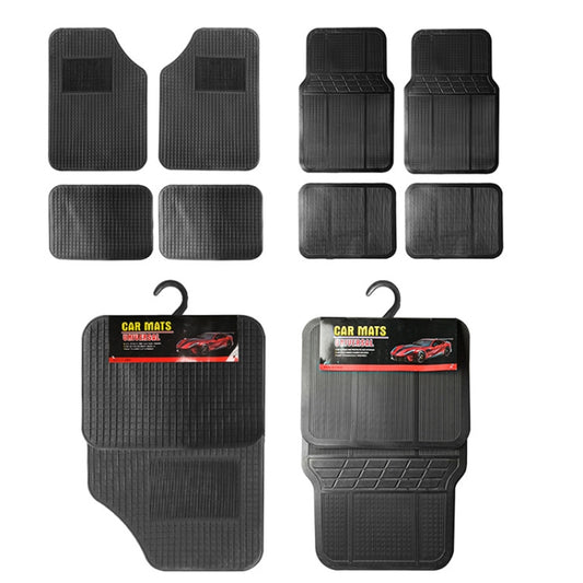 4pcs/Set Car PVC Anti-slip Waterproof Durable Floor Mats(Square) by buy2fix