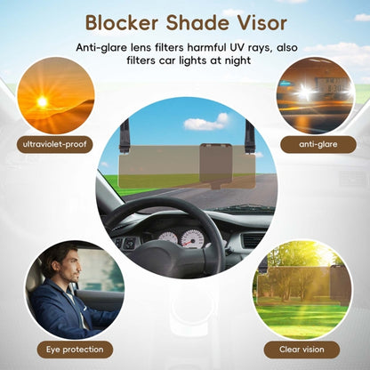 29.5x9.5cm Car Anti-Glare Sun Visor by buy2fix