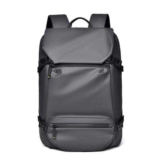 WEPOWER Men Double Shoulder Bag Large-capacity Computer Bag Traveling Backpack(Grey)