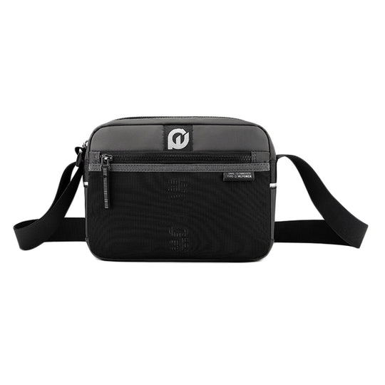WEPOWER Men Outdoor Casual Nylon Crossbody Bag Single Shoulder Satchel(Grey)
