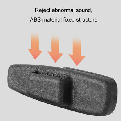 1pair Car Seat Belt Adhesive Buckle Fastener Adjustment Limiter by buy2fix