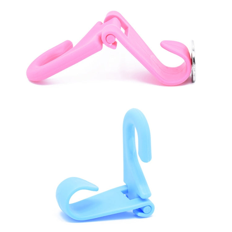 2pcs Mini Car Seat Back Plastic Hook(Random Color Delivery) by buy2fix