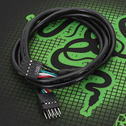 20cm Motherboard 9Pin USB2.0 Extension Cable 26AWG Double Shielded Cord by buy2fix