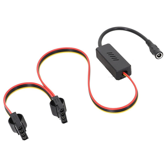 Adapter DC 5.5 x 2.5mm To Hard Disk Power Supply Cable, Model: DC To 4Pin One To Two by buy2fix