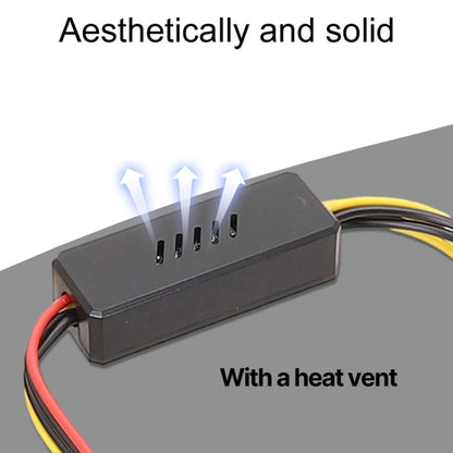 Adapter DC 5.5 x 2.5mm To Hard Disk Power Supply Cable, Model: DC To 4Pin One To Four by buy2fix