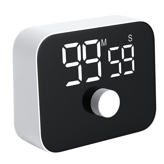 YS LED Rotating Timer IlSent Kitchen Time Manager(White)