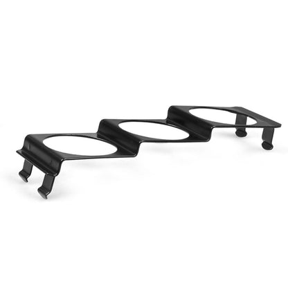 52mm Car Modified Instrument Rack Three-hole Universal Car Radio Card Slot by buy2fix