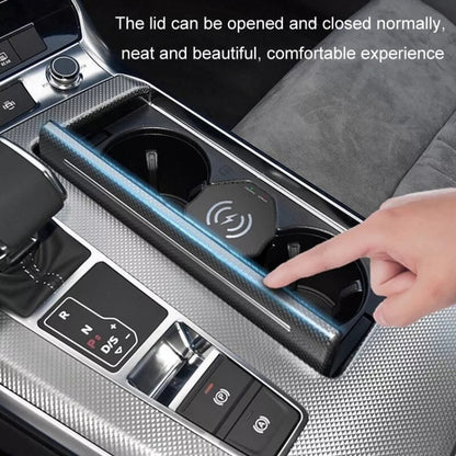 For Audi A6L 15W Car Cigarette Lighter Magnetic Wireless Charger, For Left And Right Driving by buy2fix