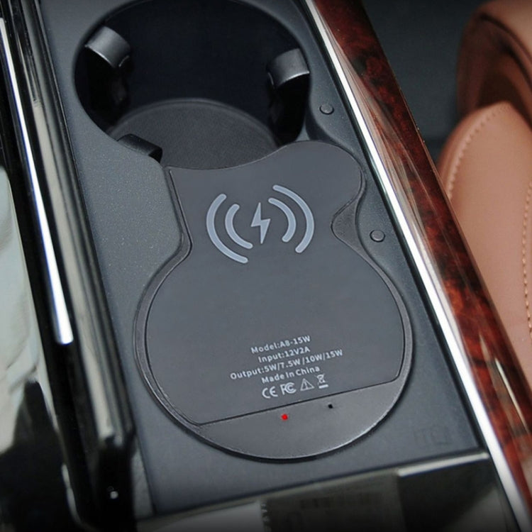 For Audi A8 Car Cigarette Lighter Mobile Phone Wireless Charger, For Left And Right Driving(For 2018-2024) by buy2fix