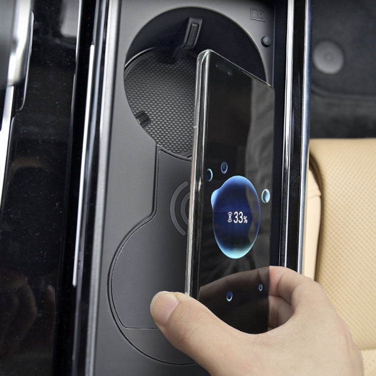 For Audi A8 Car Cigarette Lighter Mobile Phone Wireless Charger, For Left And Right Driving(For 2018-2024) by buy2fix