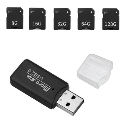 CCD Digital Camera Memory Card + Card Reader(128G) by buy2fix