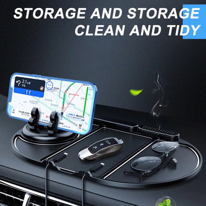 Car Phone Holder Center Console Silicone Anti-skid Pad, Model: CH09 by buy2fix