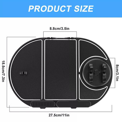 Car Phone Holder Center Console Silicone Anti-skid Pad, Model: CH09 by buy2fix