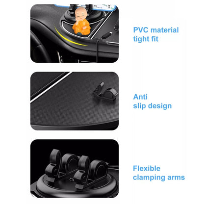 Car Phone Holder Center Console Silicone Anti-skid Pad, Model: CH09 by buy2fix