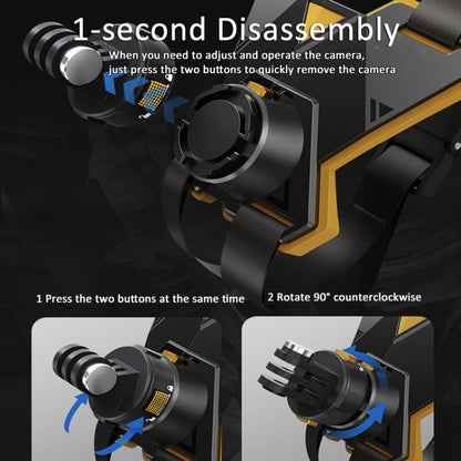 Magnetic Quick Release Motorcycle Helmet Chin Stand Mount For Smart Phone by buy2fix