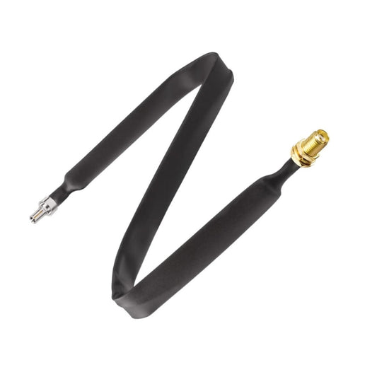 20cm SMA Female To CRC9 Male Flat Over Window Cable RF Coaxial Cable by buy2fix