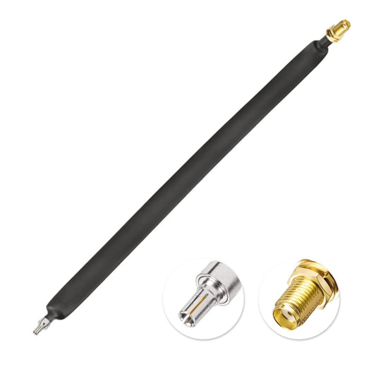 30cm SMA Female To CRC9 Male Flat Over Window Cable RF Coaxial Cable by buy2fix