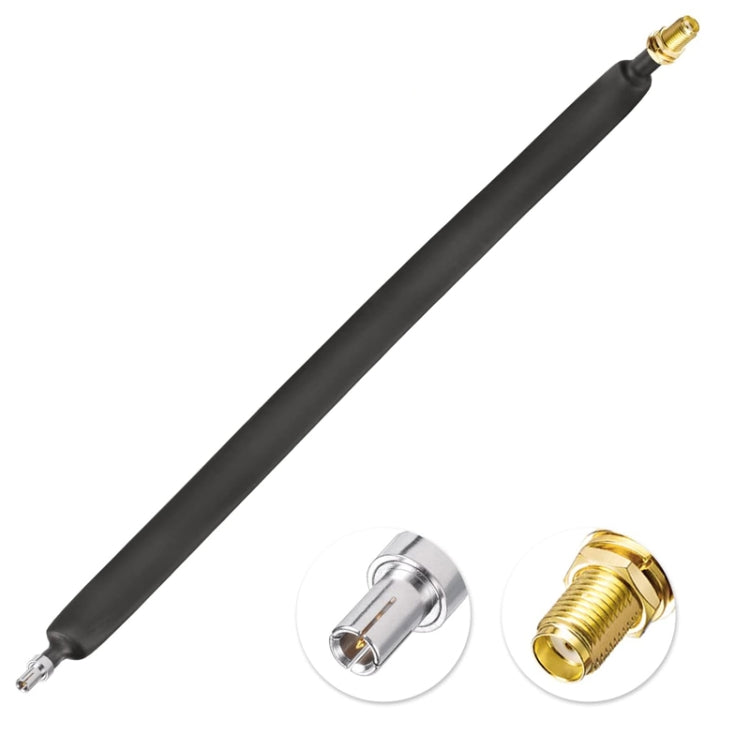 40cm SMA Female To TS9 Male Flat Over Window Cable RF Coaxial Cable by buy2fix
