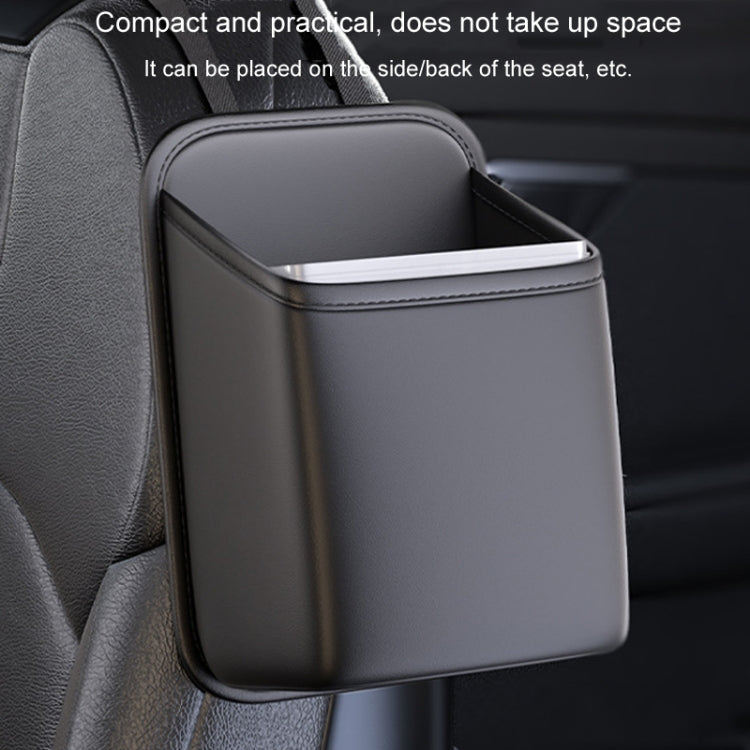 Car Seat Storage Bag With Waterproof Bucket Car Storage Multifunctional Trash Can(Grey) by buy2fix