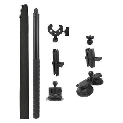 For Insta 360 ONE X / X2 / X3 / X4 Car Top Suction Cup Selfie Stick Bracket, Model: Set 1 by buy2fix