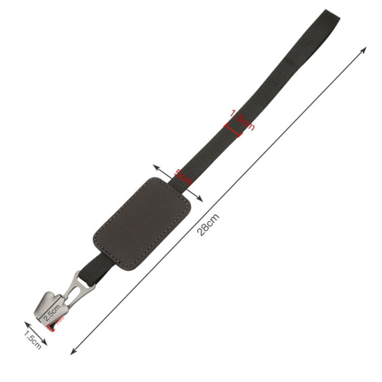 Car Seat Hook Multi-function Leather Seatback Hanger Car Interior Supplies(Grey) by buy2fix