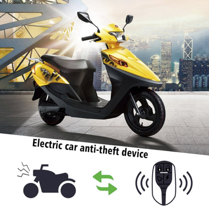 Electric Vehicle Anti-theft Remote Alarm Keyless Quick Vehicle Search(48-72V) - Theft Protection by buy2fix | Online Shopping UK | buy2fix