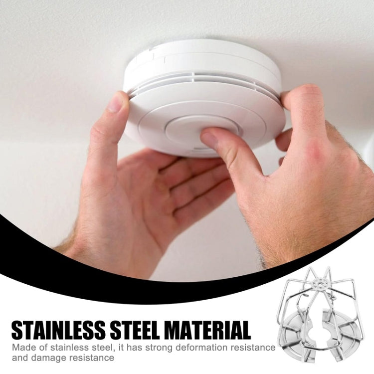 Non-disassembly Fire Sprinkler Head Protective Cover Bracket, Style: For 4-point Sprinkler by buy2fix