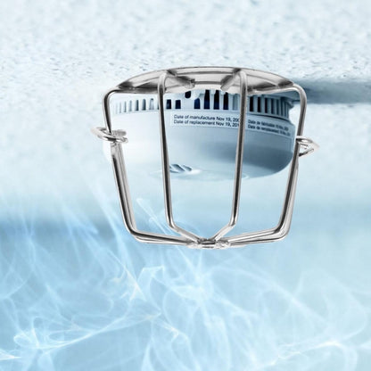 Non-disassembly Fire Sprinkler Head Protective Cover Bracket, Style: For 4-point Sprinkler by buy2fix