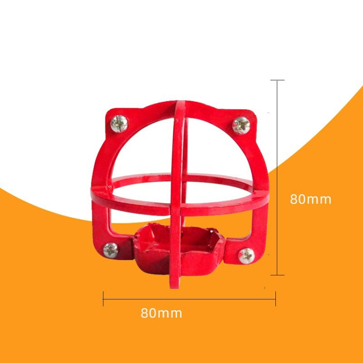 Non-disassembly Fire Sprinkler Head Protective Cover Bracket, Style: For Red 4-point Sprinkler by buy2fix